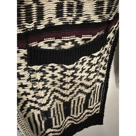 La Hearts Cardigan Sweater Size XS/S Runs Big See Measurements Chunky Cozy - Picture 4 of 9